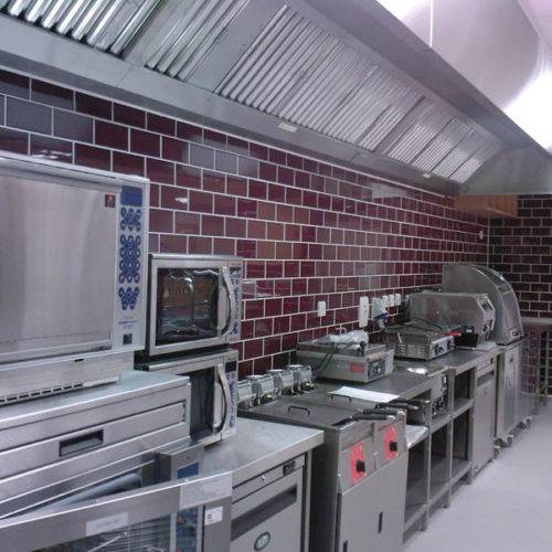 complete commercial kitchen