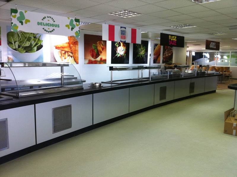 food counter design & fabrication